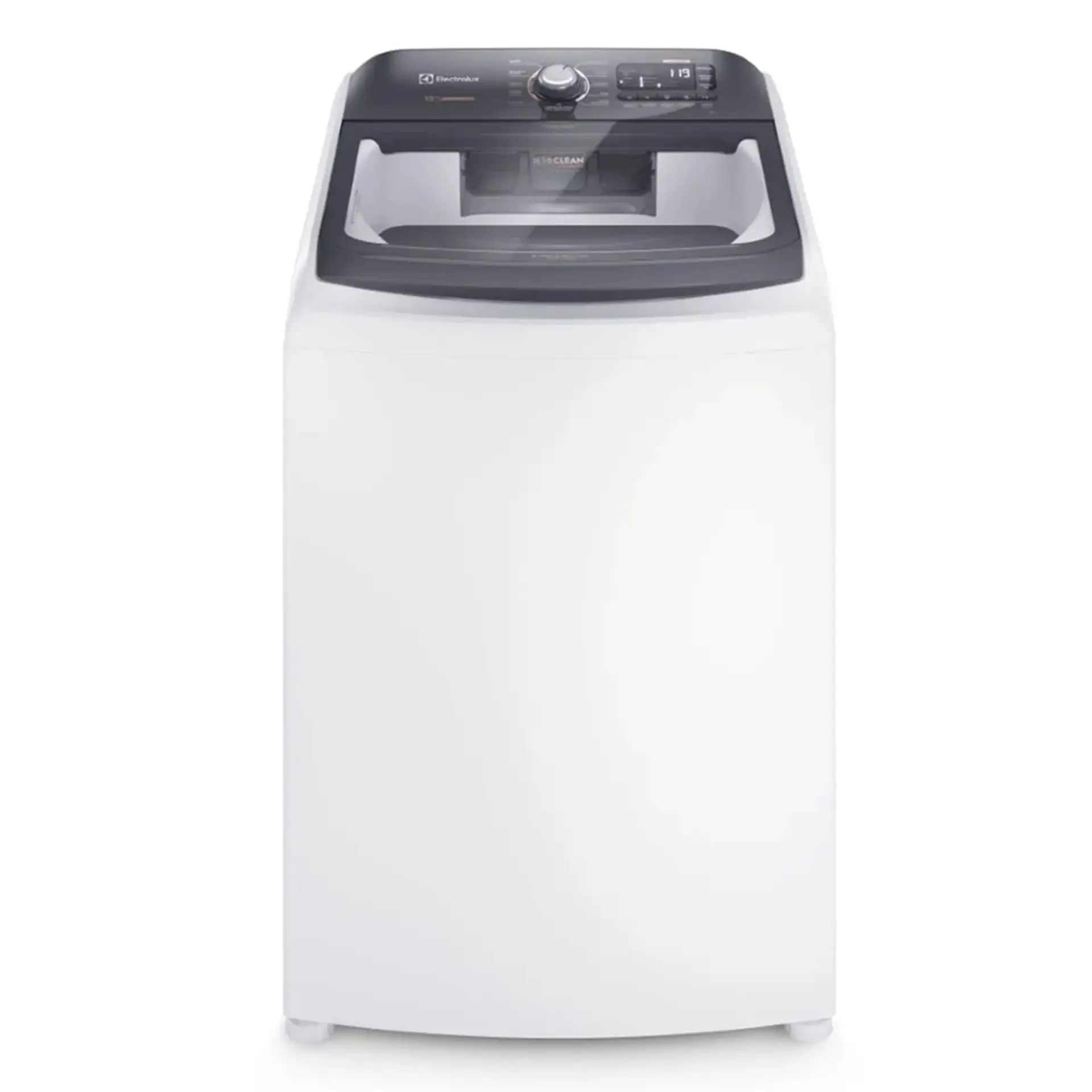 Máquina de Lavar Electrolux Premium Care com Cesto Inox 15kg 11 Programas LEC15 - Branco - 110 Volts