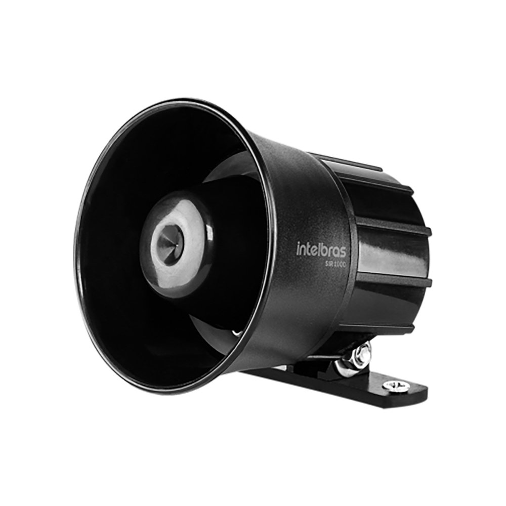 Sirene com Fio 9 a 15 VDC 105 dB SIR 1000 Intelbras