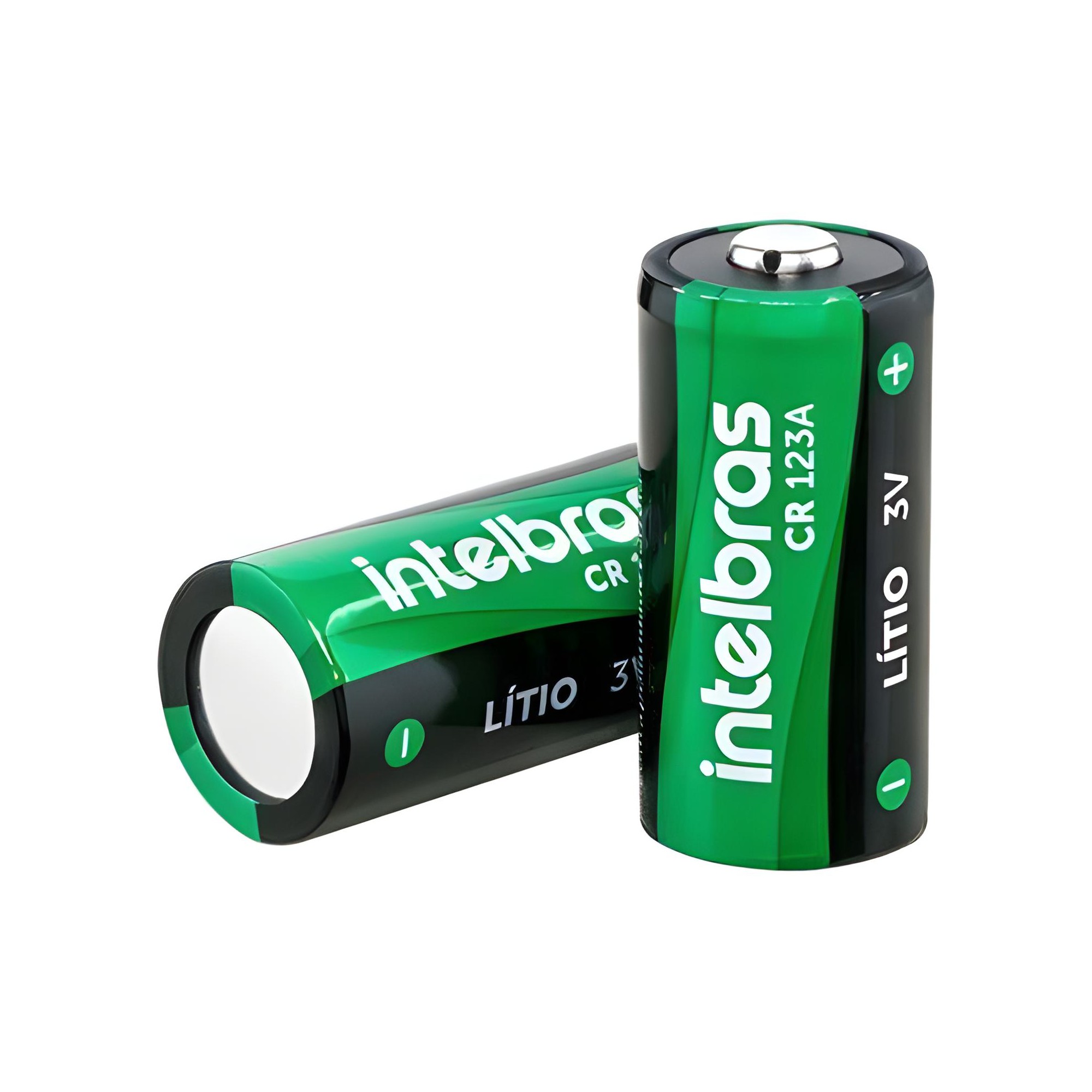 Bateria Cilíndrica de Lítio 3V CR 123A Intelbras