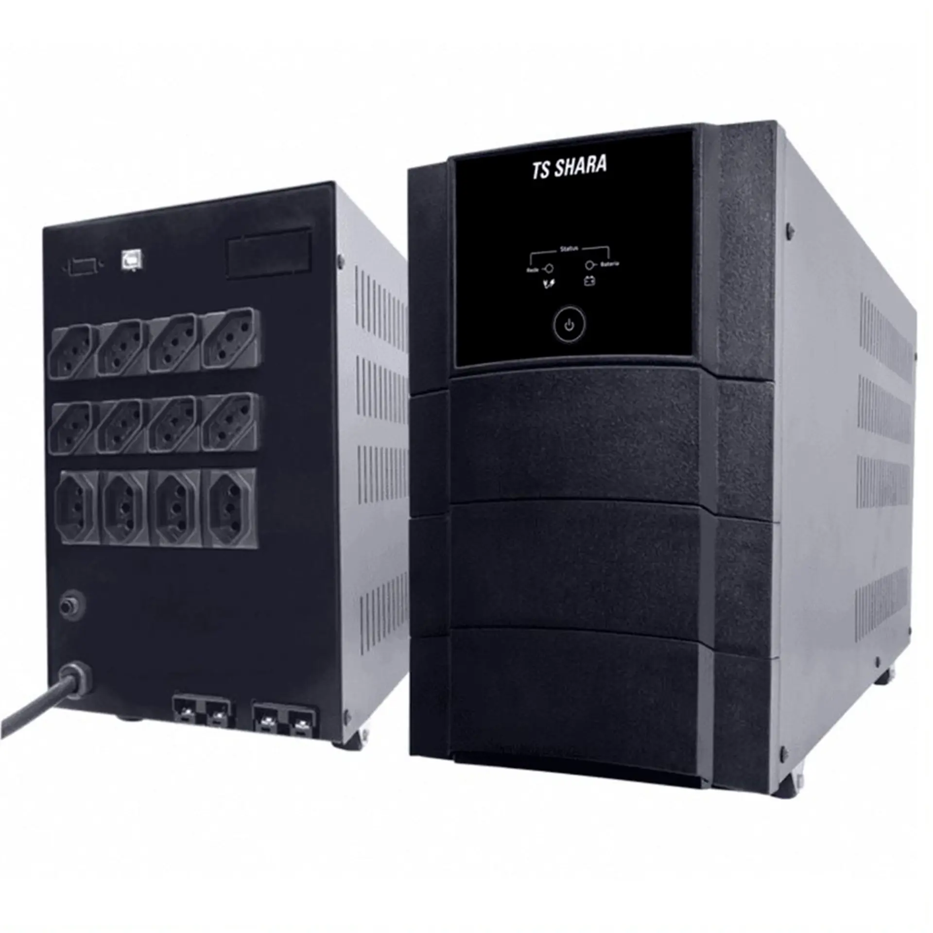 Nobreak TS Shara UPS Senoidal Universal 2200VA 8 Tomadas 4452 - Preto - Bivolt