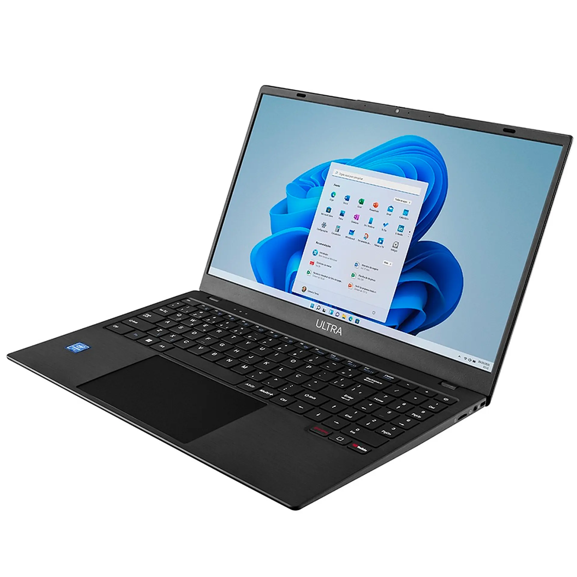 Notebook Ultra Intel Celeron W11 4GB 128GB SSD 15.6" UB261 - Cinza - Bivolt