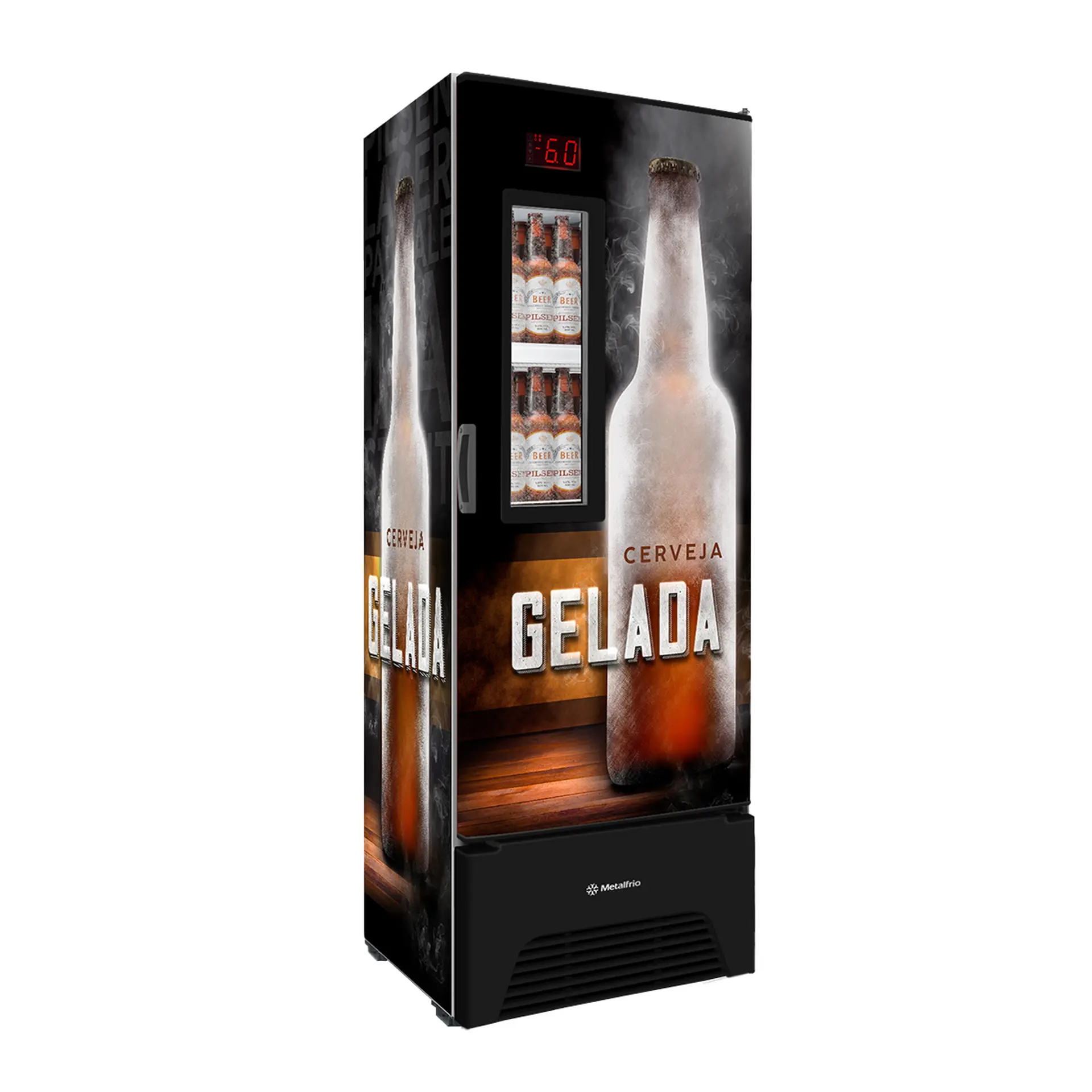 Cervejeira Metalfrio 574L Frost Free VN50AF - Preto - 220 Volts