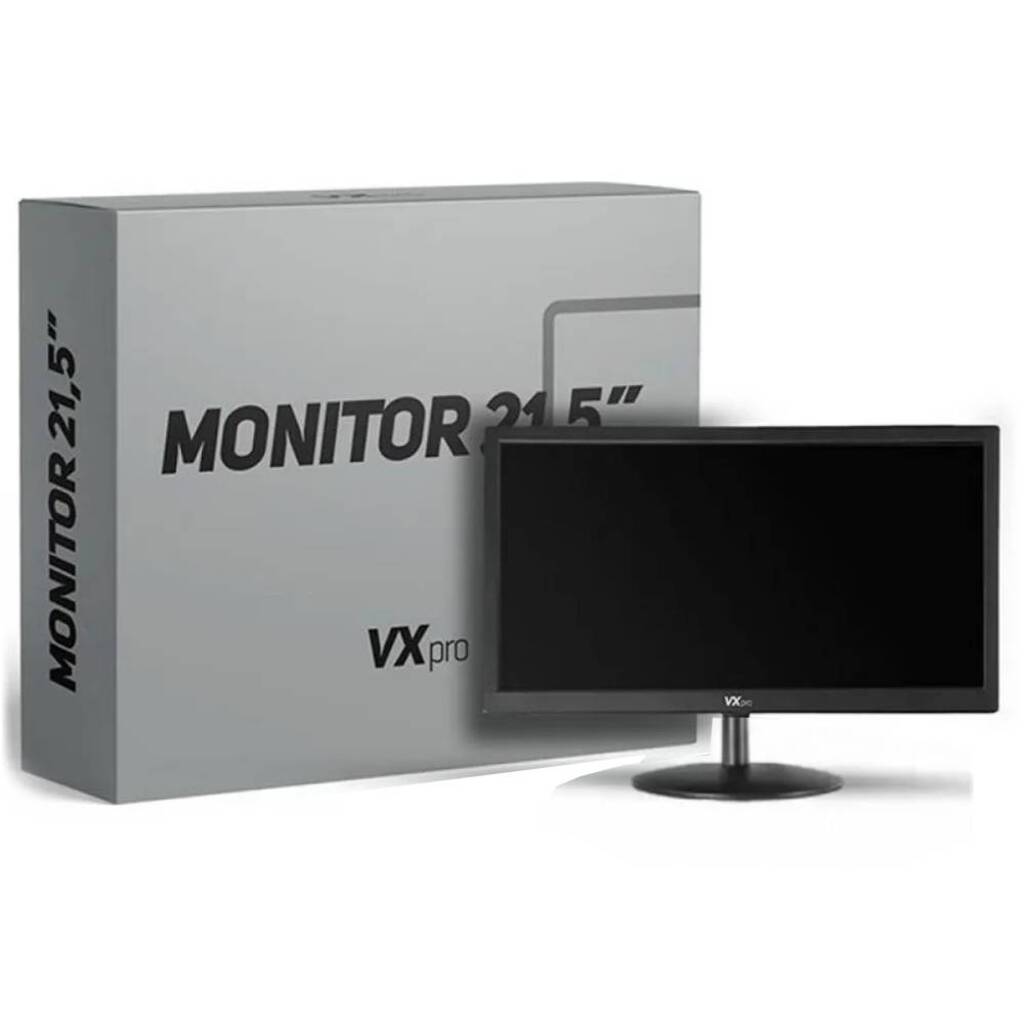 Monitor Duex VX215X PRO Tela 21,5 LED Preto VGA/HDMI