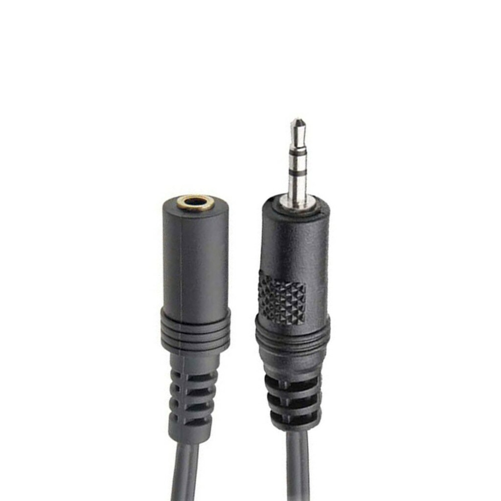 Cabo P2 X-Cell P2-Macho - J2-Fêmea Estéreo 2,0 Metros Preto - XC-P2-J2