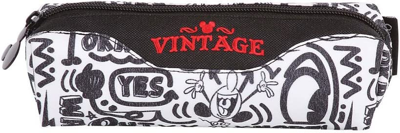 Estojo Dermiwil-DMW Soft Disney Vintage Preto e Branco