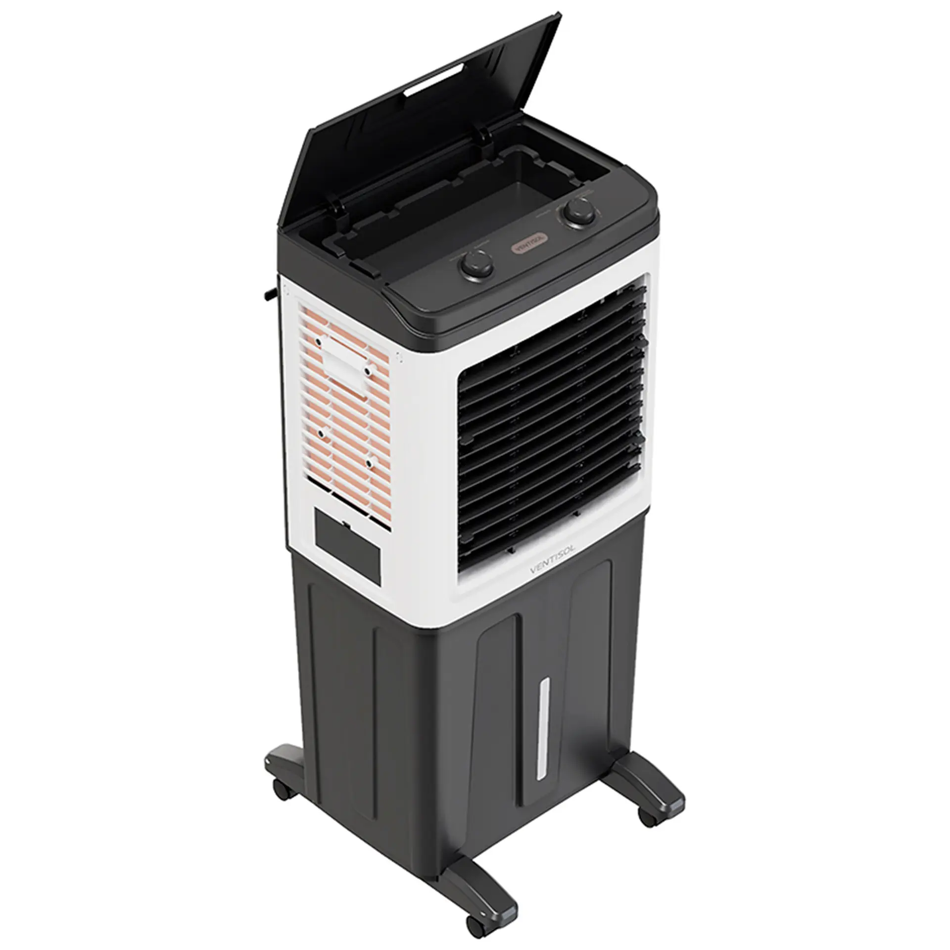 Climatizador de Ar Ventisol Clin80 Pro 80L 3 Velocidades 150W - Bco/Pto - 110 Volts