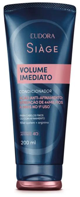 Condicionador Siàge Volume Imediato 200ml Eudora