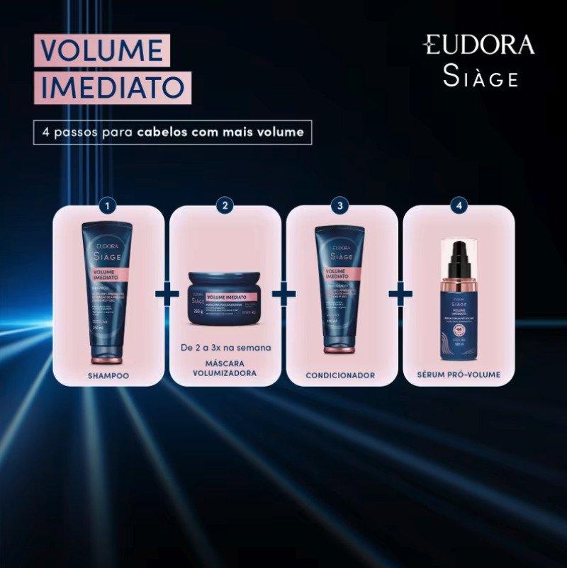 Condicionador Siàge Volume Imediato 200ml Eudora