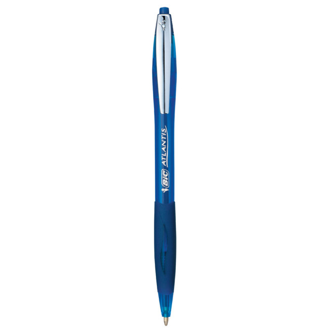 Caneta Esferográfica BIC Atlantis Retrátil 1.6mm Azul