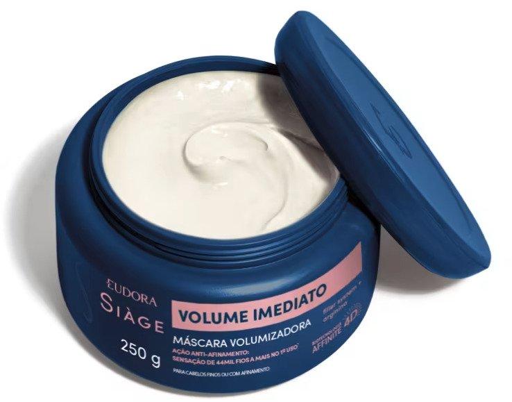 Máscara Capilar Siàge Volume Imediato 250g Eudora