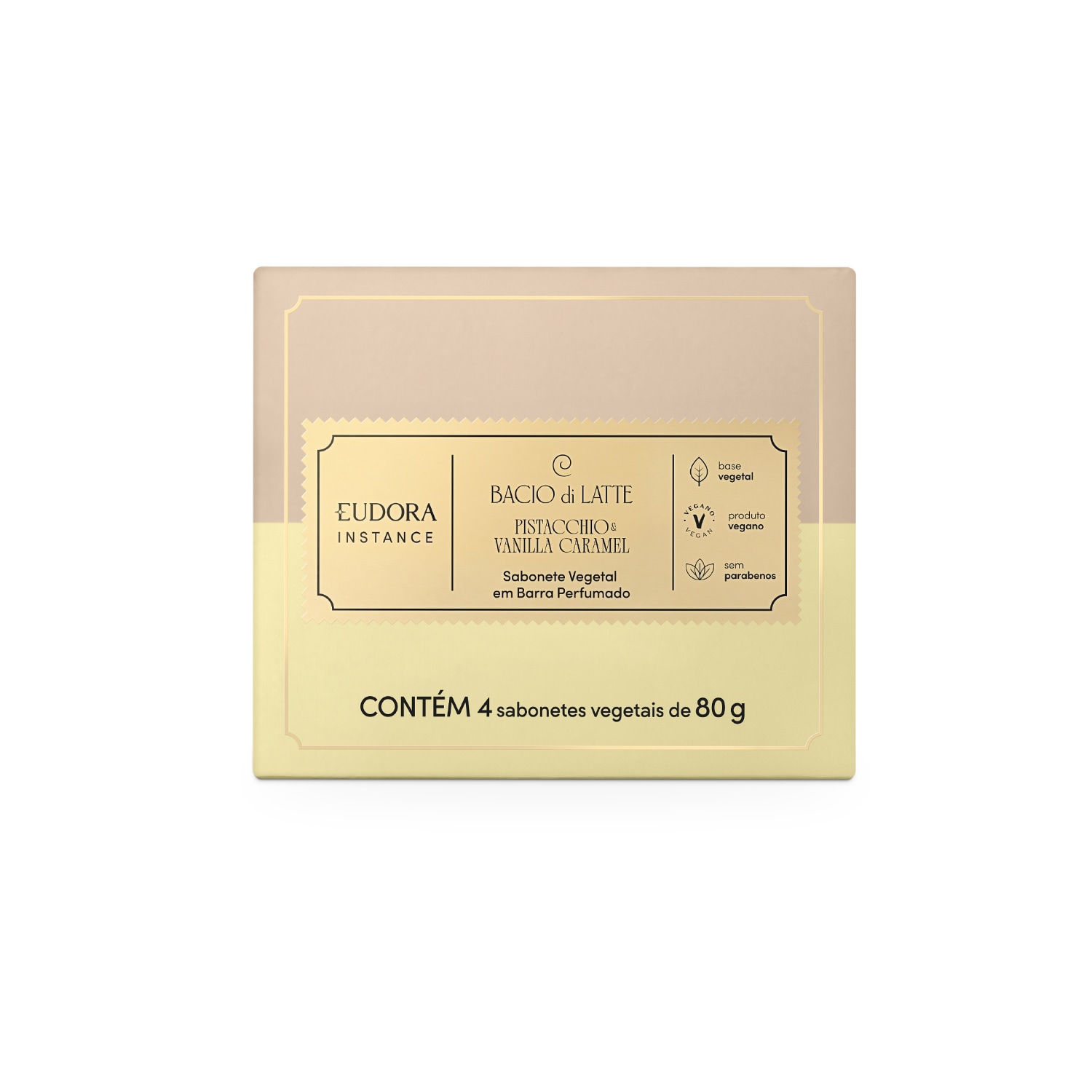Sabonete em Barra Vegetal Perfumado Instance Sortidos 80g (4 unidades)