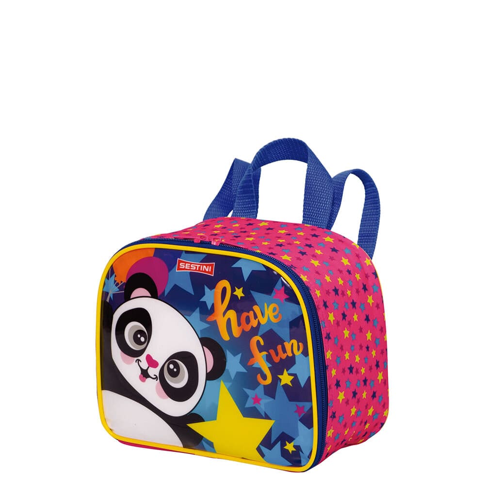 Lancheira Térmica Sestini Panda 21M Pequena Colorido