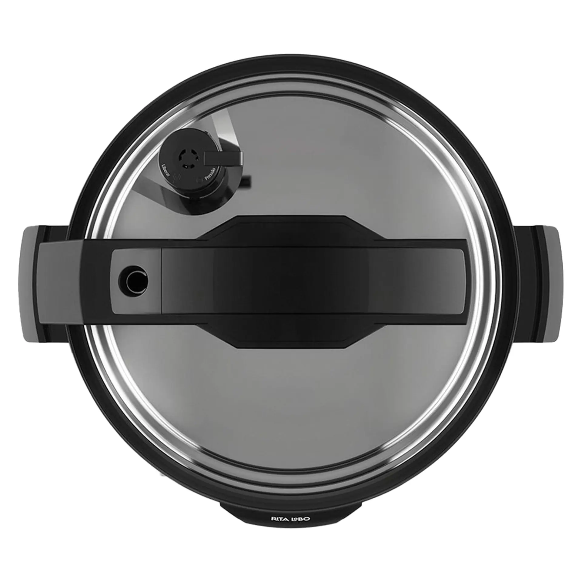 Panela Elétrica de Pressão Electrolux 5L Efficient Rita Lobo PCE20 - Inox/Preto - 110 Volts