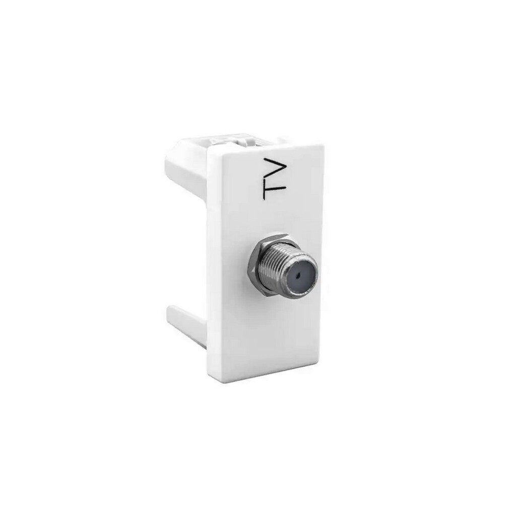 Tomada Módulo para TV SAT Pial Plus+ I Legrand Branco - 615030BC