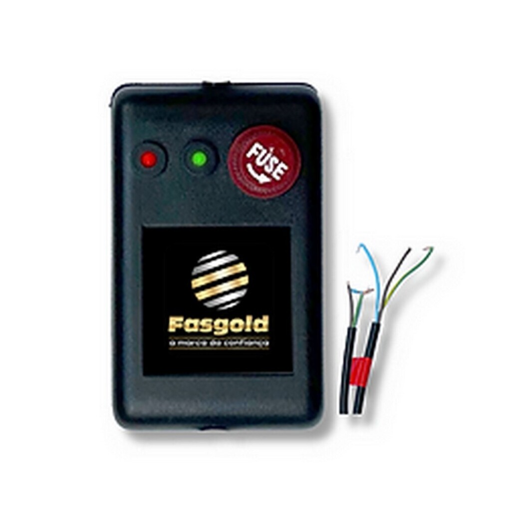 Protetor Eletrônico Entrada 127V e Saída 127V 10A Com Rabicho Fasgold - FS-528