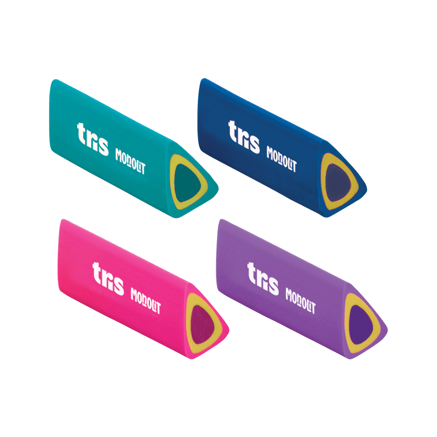 Borracha Plástica TRIS Monolit Unidade Sortido