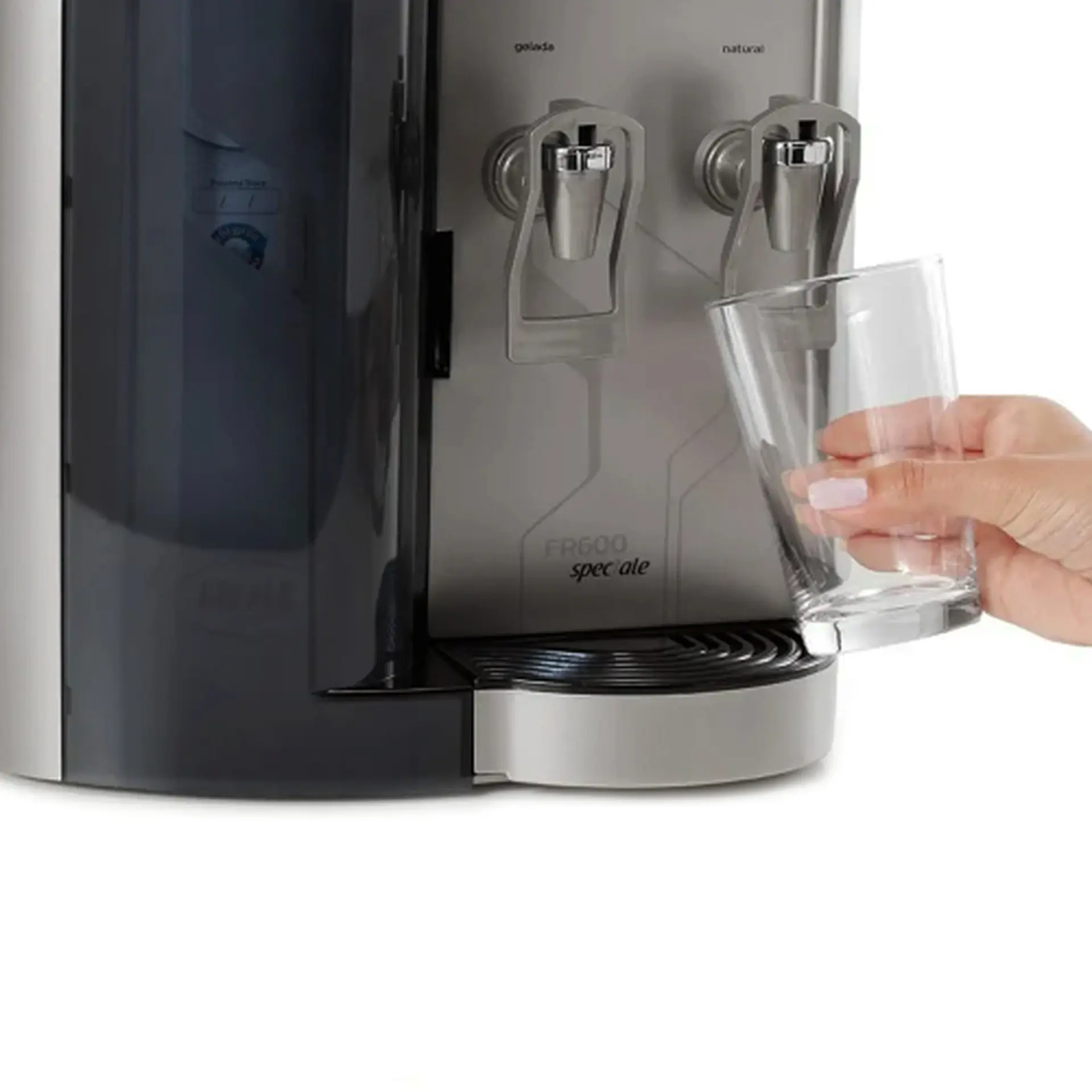 Purificador de Água IBBL 2,18L com 2 Torneiras Speciale FR600 - Preto - 110 Volts