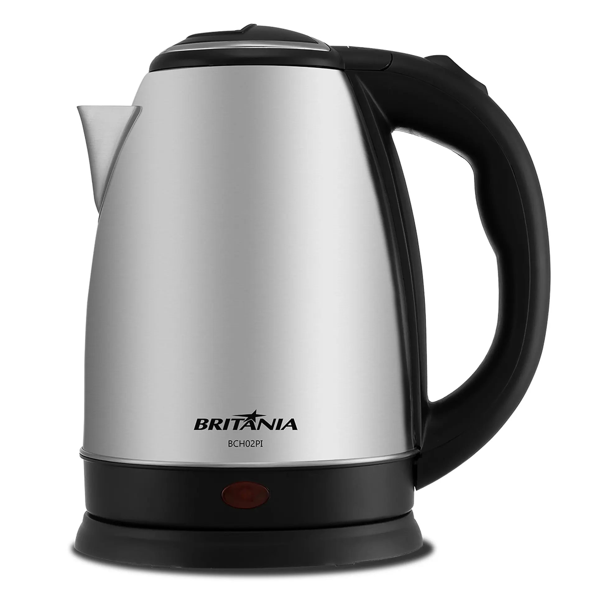 Chaleira Elétrica Britânia BCH02PI 1,8L 1250W - Inox/Preto - 220 Volts