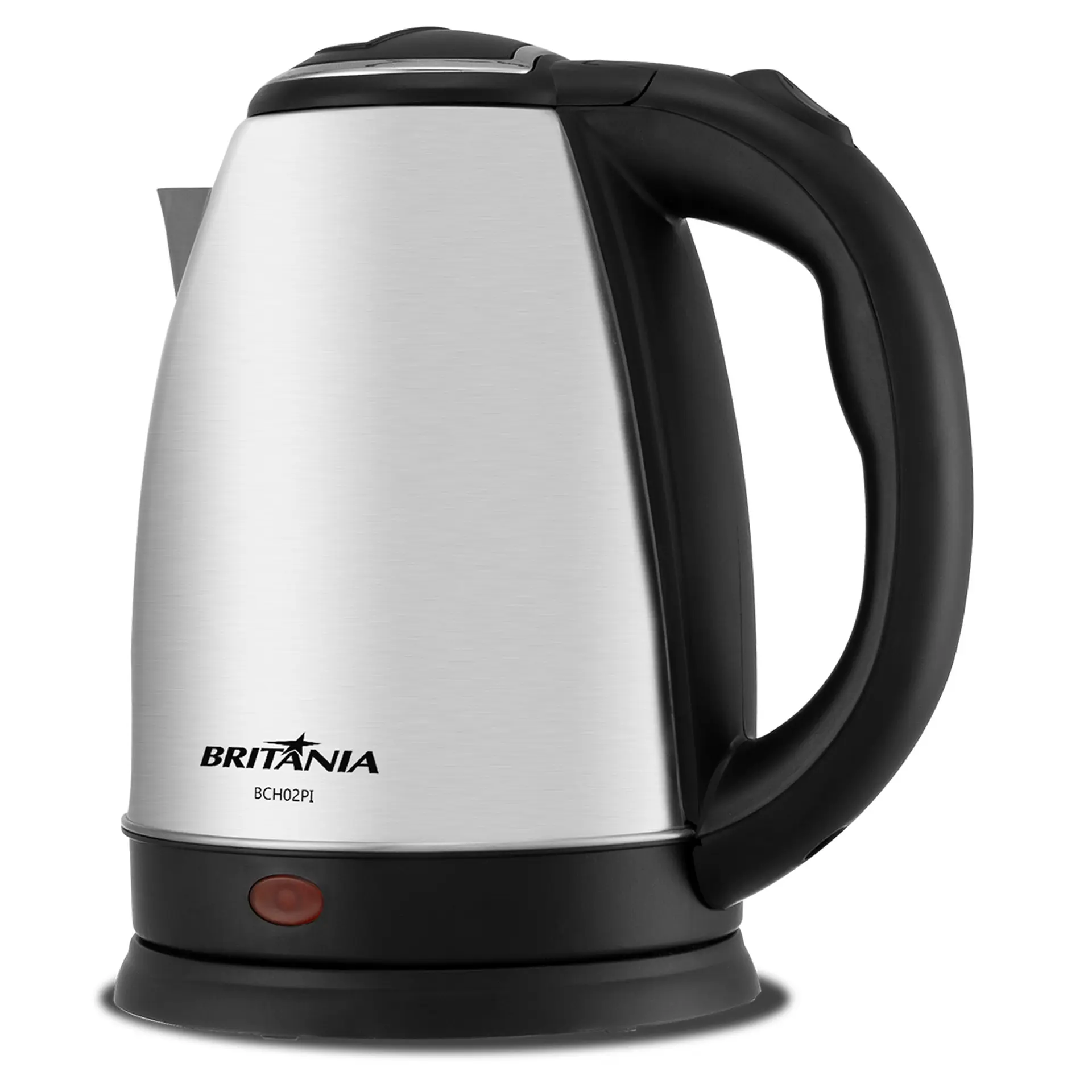 Chaleira Elétrica Britânia BCH02PI 1,8L 1250W - Inox/Preto - 220 Volts