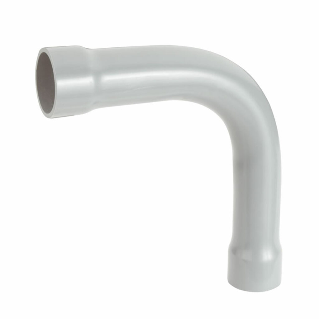 Curva Longa 90 Graus com Bolsa 1/2" Cinza Plastibox Tramontina - 57260/001 - Vendido Unitário