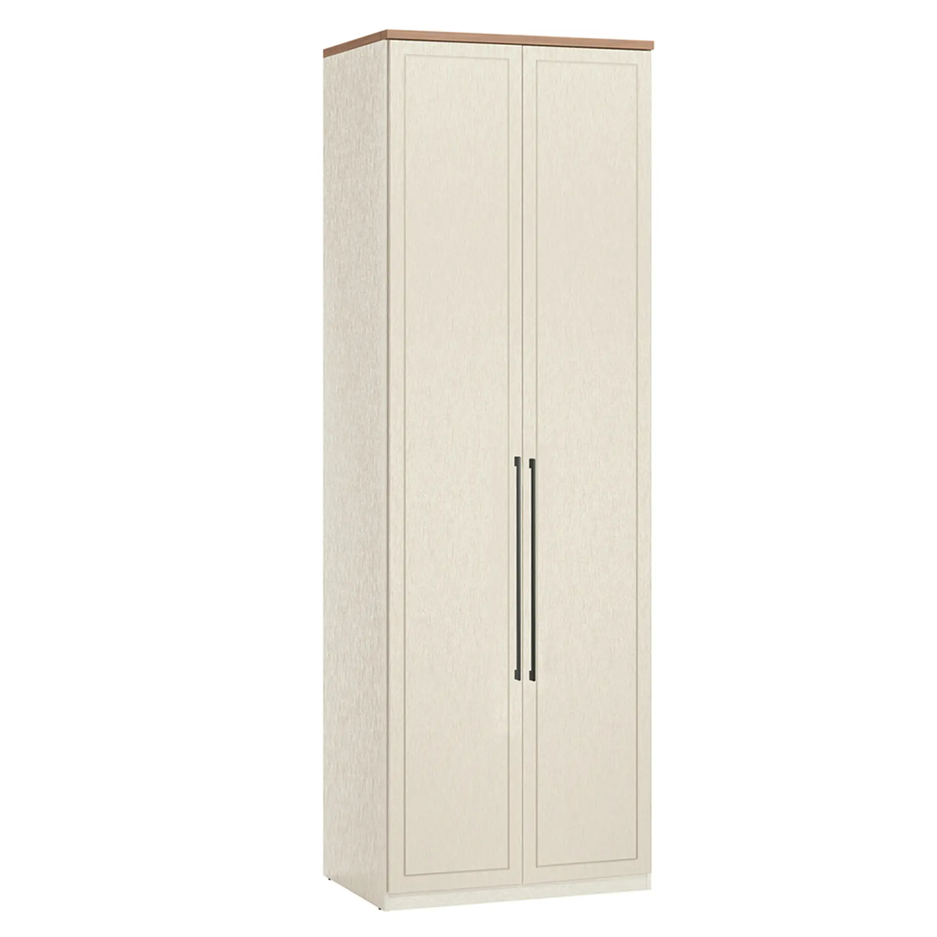 Modulo Doce Vida 80cm 2 Portas 3 Gavetas MDF Santos Andirá - Areia/Wood