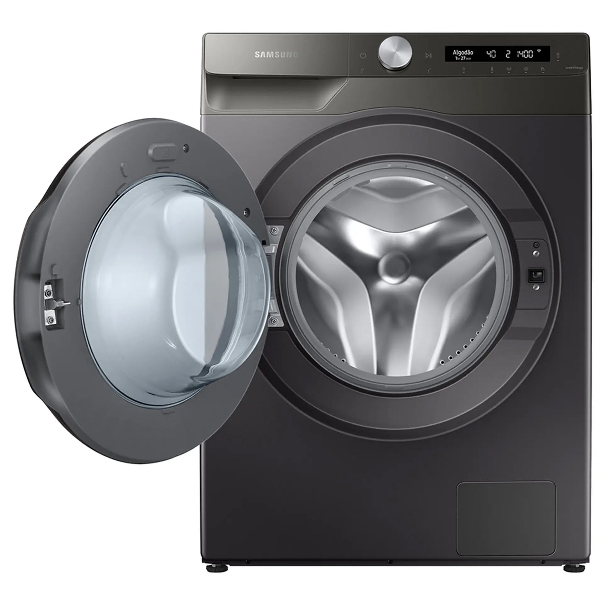Lava e Seca Samsung Smart WD13T 13kg 3 em 1 WD13T504DBN/AZ - Inox - 110 Volts