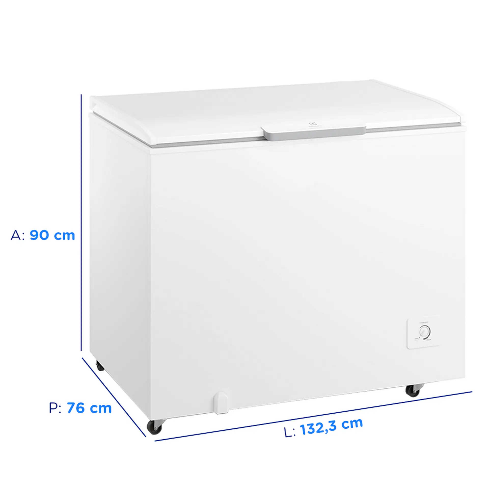 Freezer Electrolux 400L 1 Porta Horizontal Cycle Defrost Inverter HI440 - Branco - 110 Volts