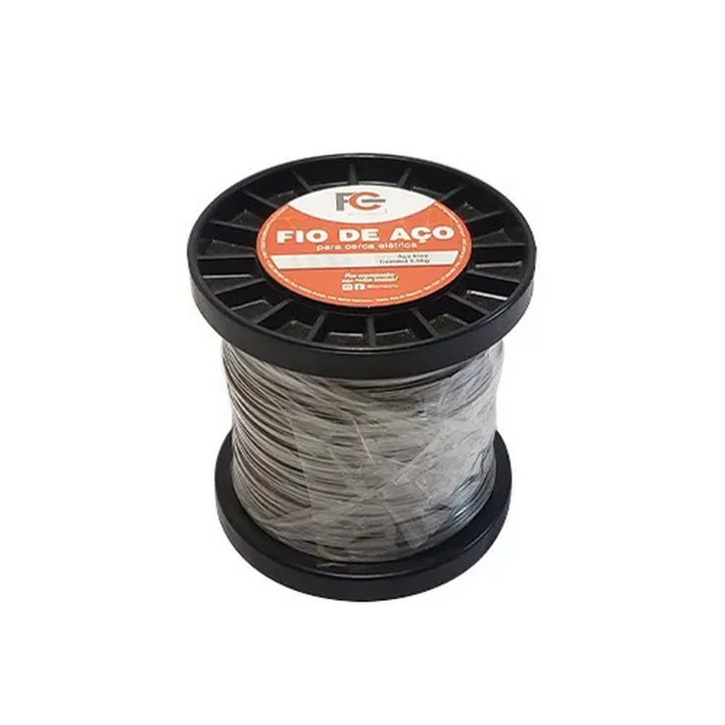 Arame de Aço Inox para Cerca 0,90mm 1000 Gramas FC Fontes - FCINX90
