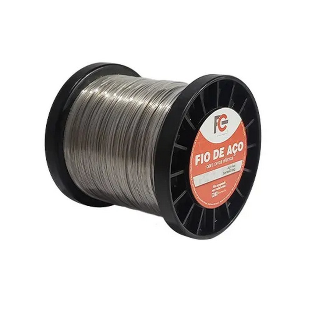 Arame de Aço Inox para Cerca 0,90mm 1000 Gramas FC Fontes - FCINX90