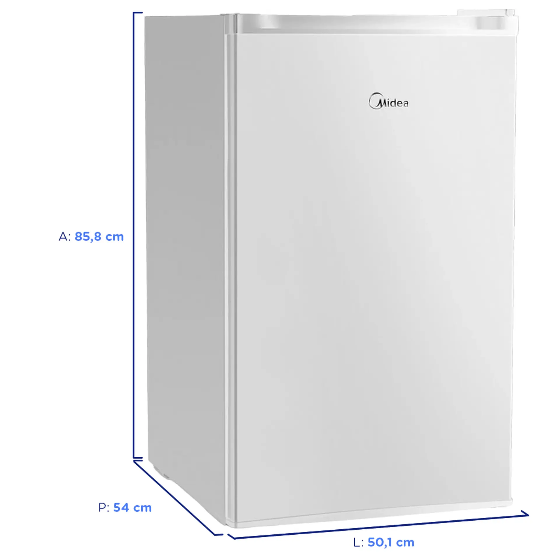 Frigobar Midea 124 Litros 1 Porta MDRD18 - Branco - Bivolt