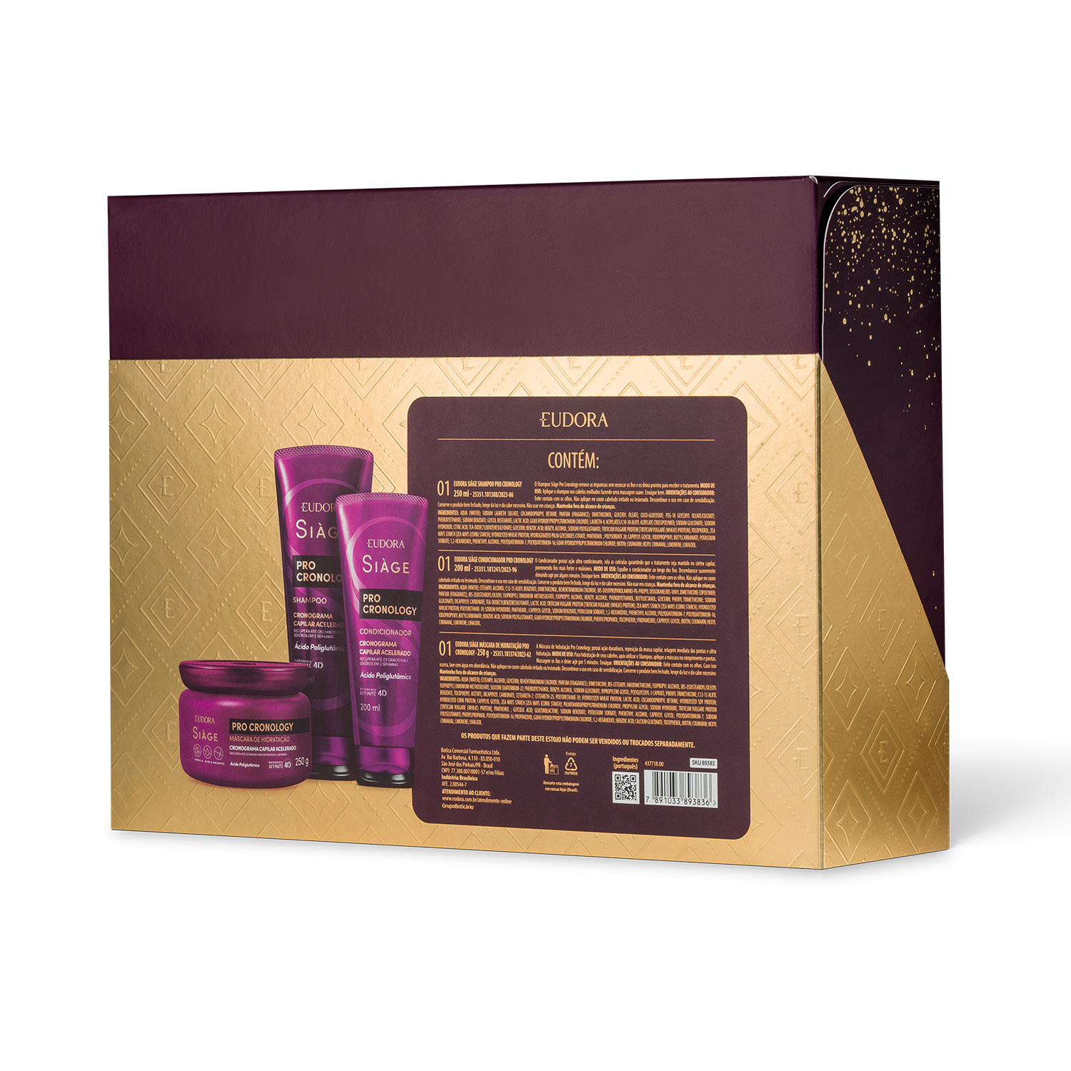 Kit Presente Siàge Pro Cronology (3 itens)