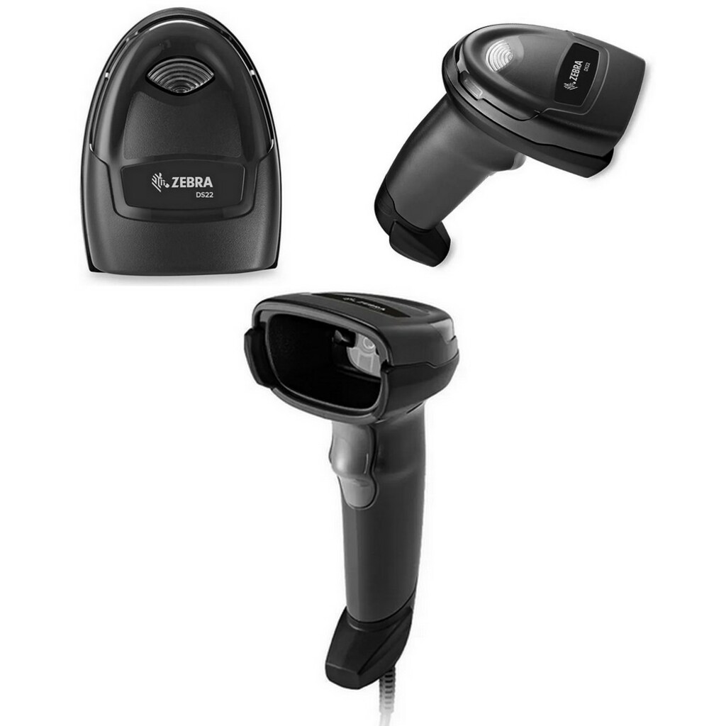 Leitor de Código de Barras e QR Code Imager 1D 2D de Mão com Pedestal  Zebra DS2208-SR USB - lê Nota Fiscal Eletrônica Boleto Bancário e Tela