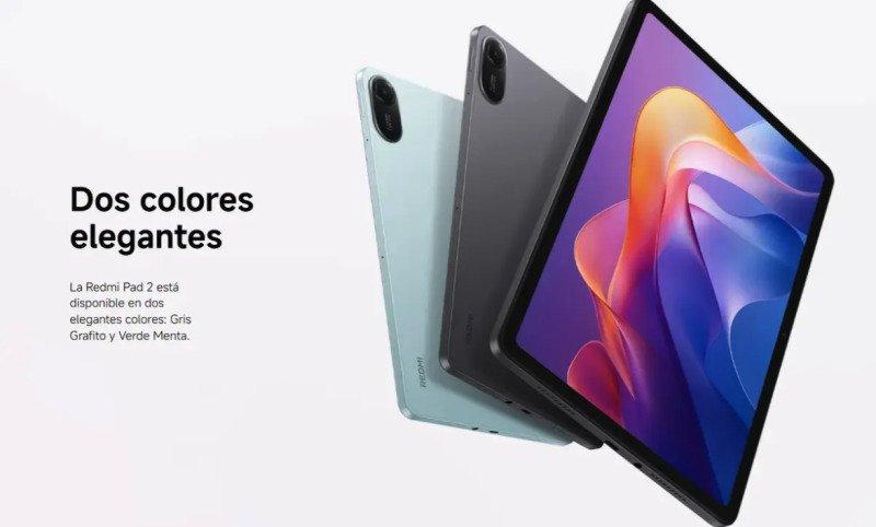 Tablet Xiaomi Redmi Pad 2 11 8 GB RAM 256 GB Preto