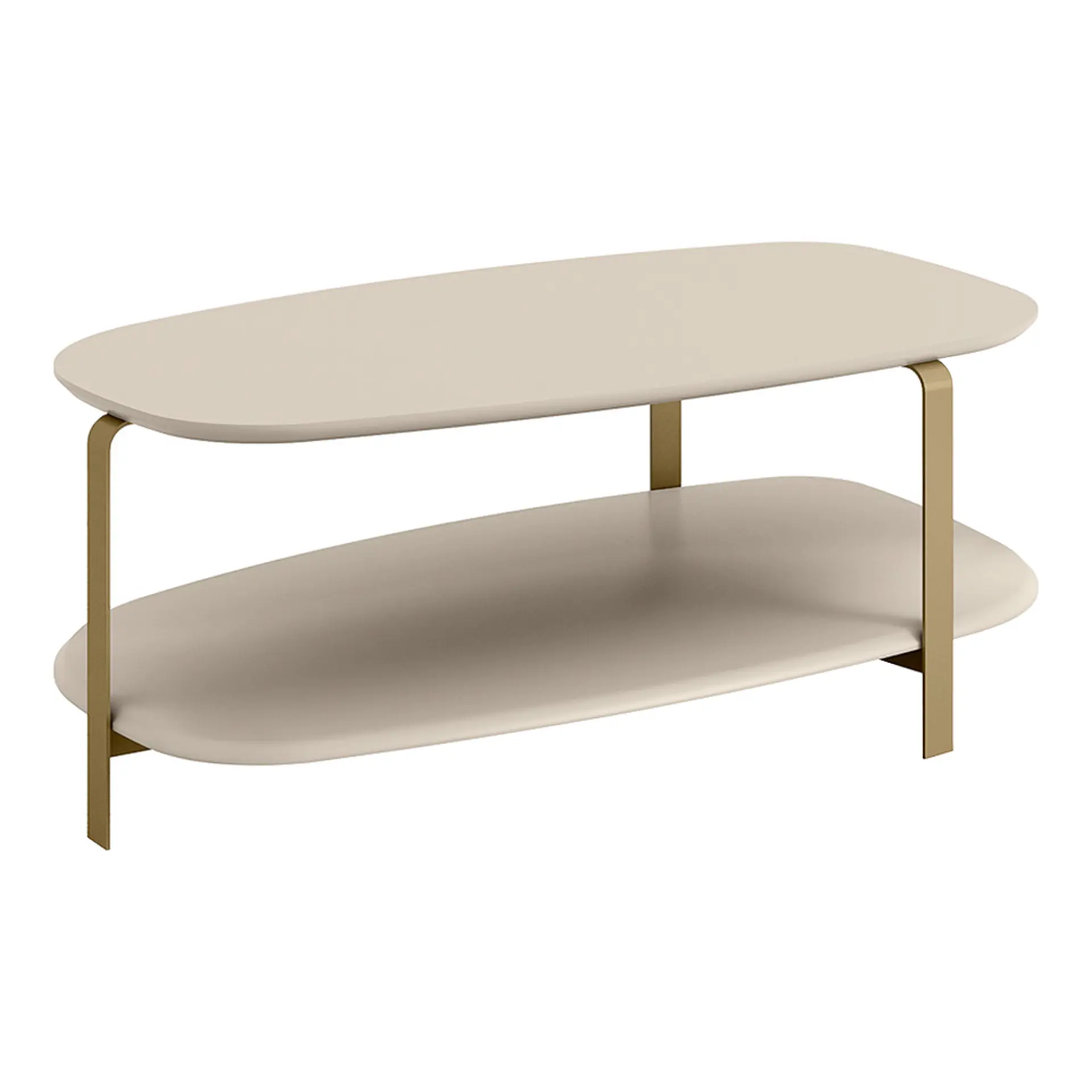Mesa de Centro MDF Olimpo Linea Brasil - Off White