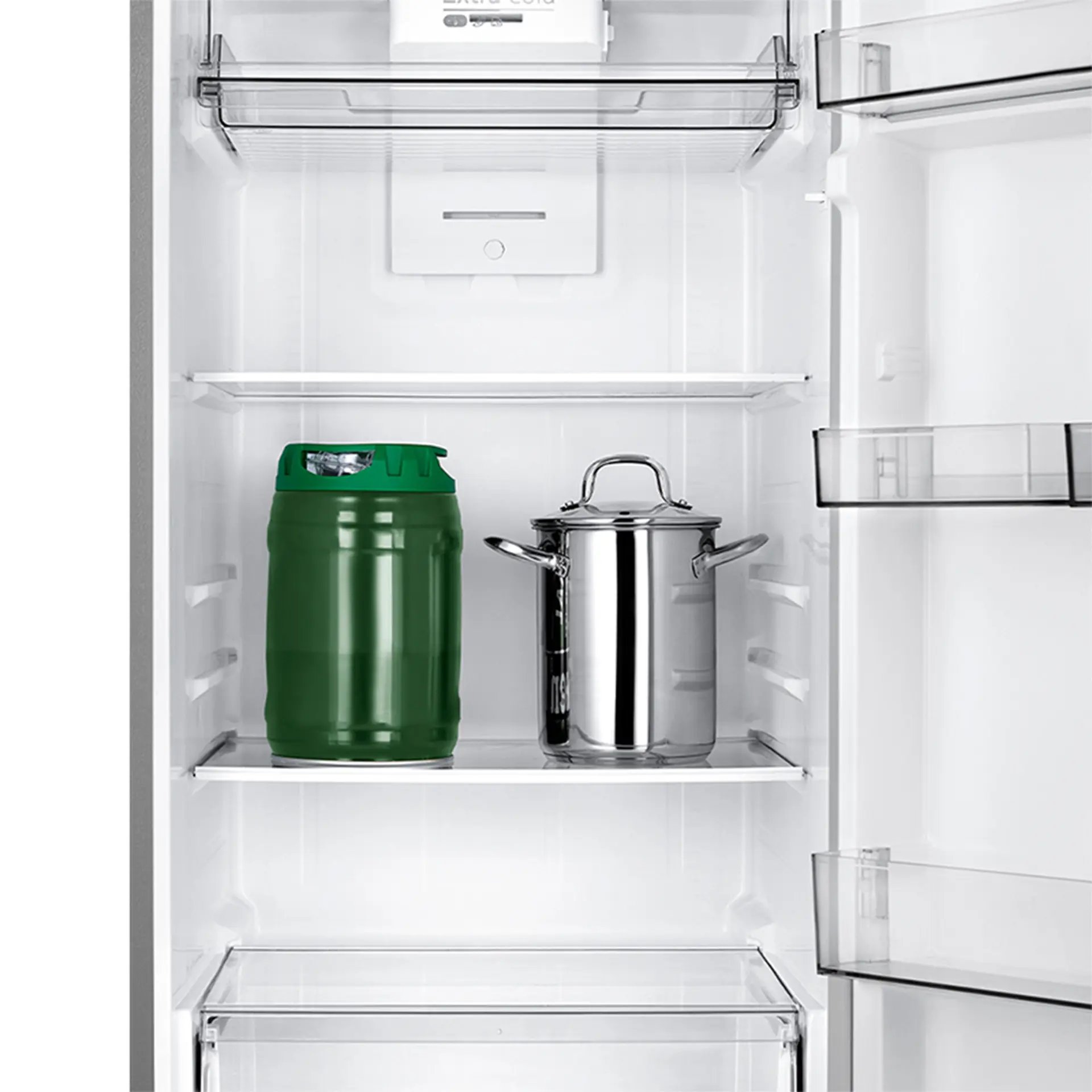 Geladeira Midea 425L Frost Free Duplex MD-RT572EVD46 - Inox - 110 Volts