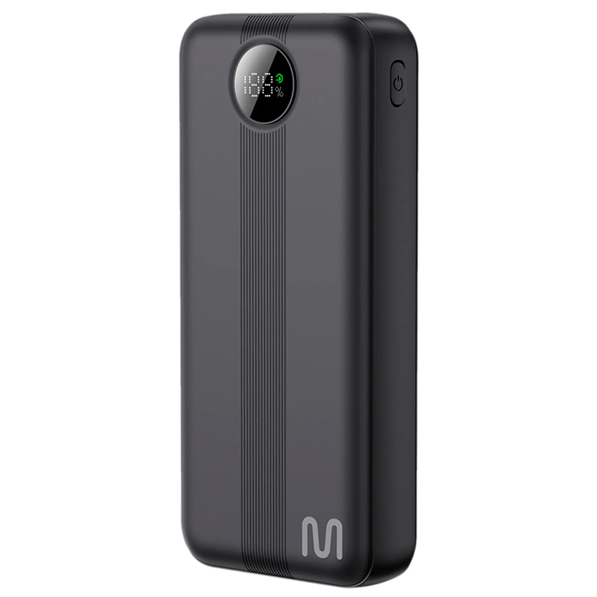 Carregador Portátil 20.000 mAh USB Multi CB176 - Preto - Bivolt