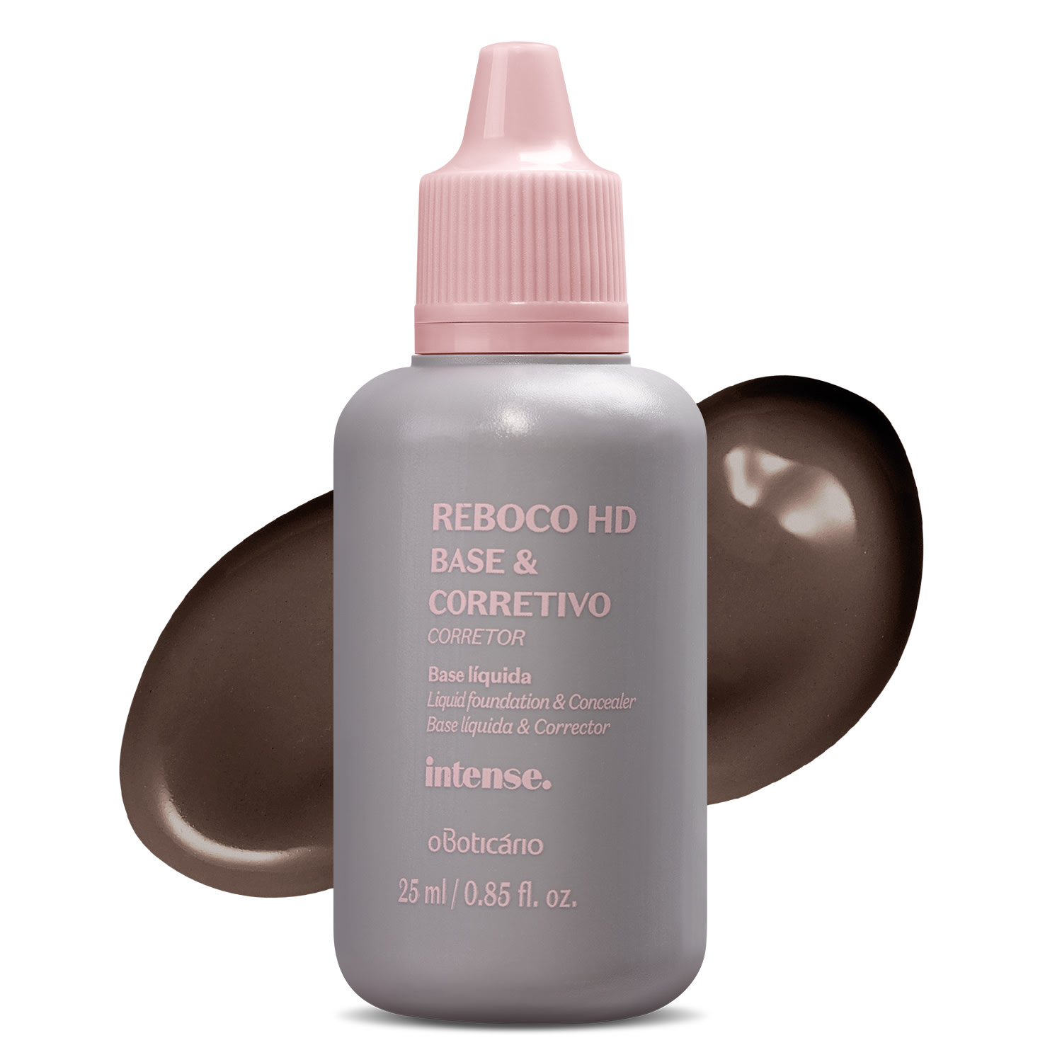 Base Líquida & Corretivo Reboco HD Cor 85 Intense 24g