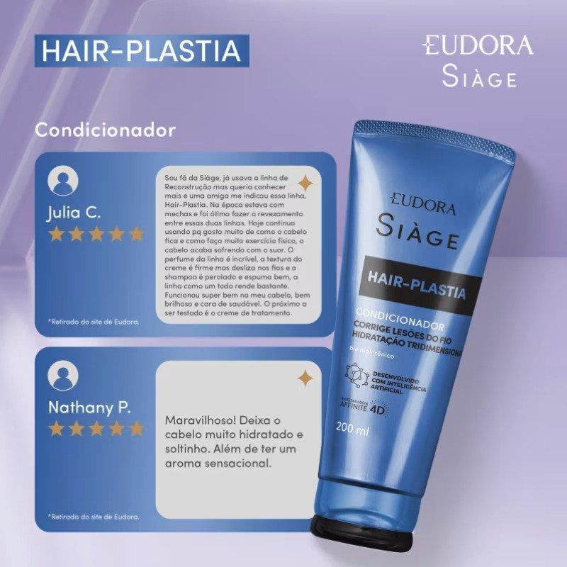 Siàge Condicionador Hair-Plastia 200ml Eudora