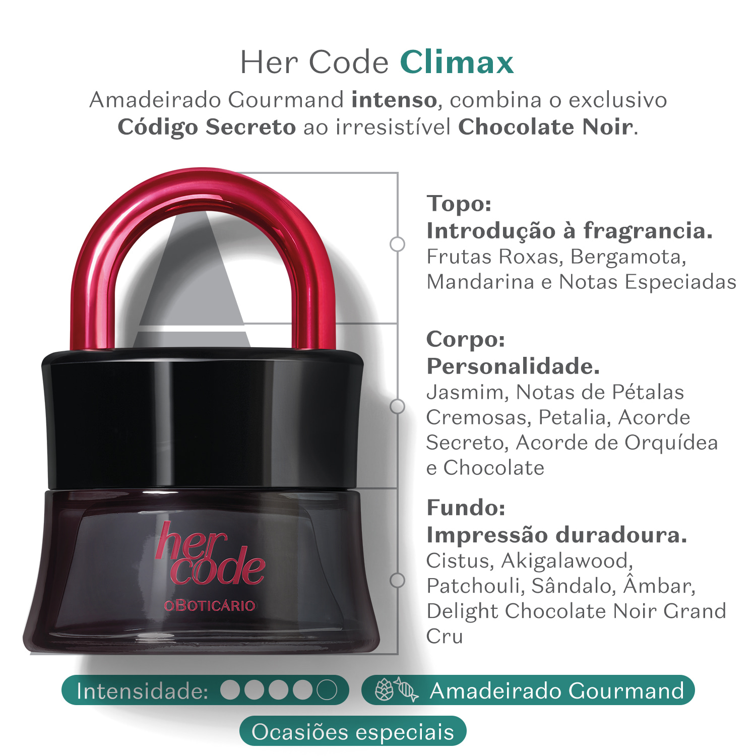 Her Code Clímax Eau de Parfum 50ml