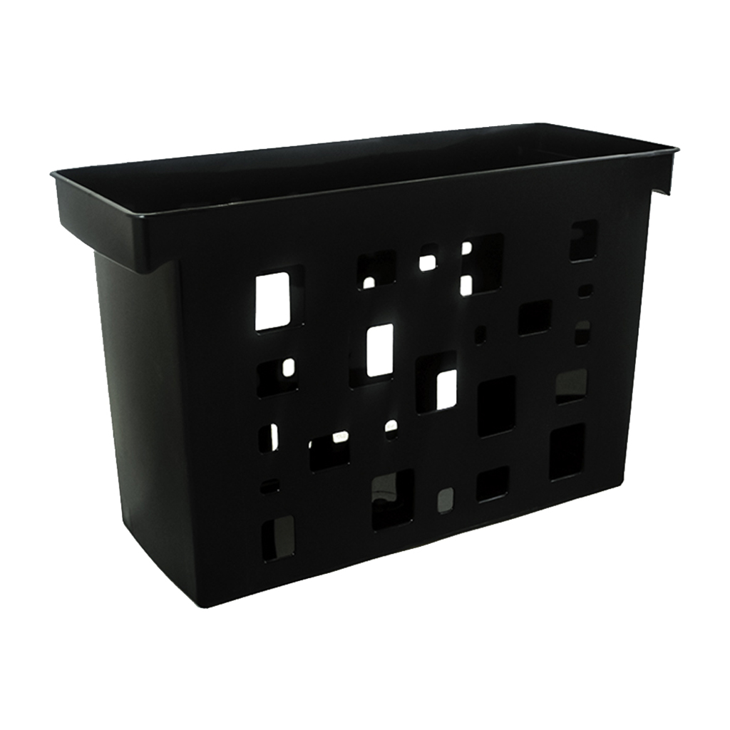 Caixa Arquivo DelloColor Sem Pasta Suspensa Preto Dello - 0329.P.0005