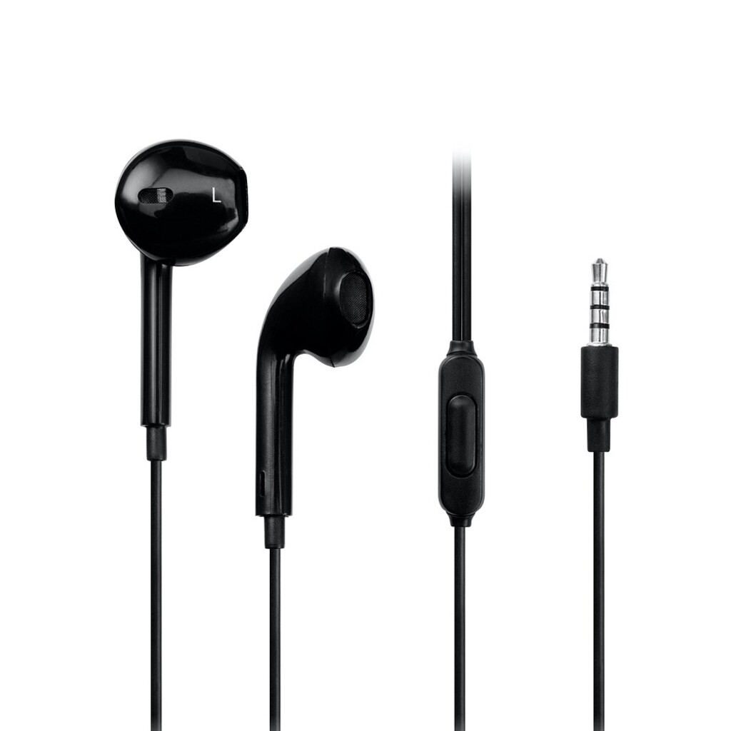 Fone de Ouvido Auricular com Microfone com Plug P2 Preto Pulse - PH354