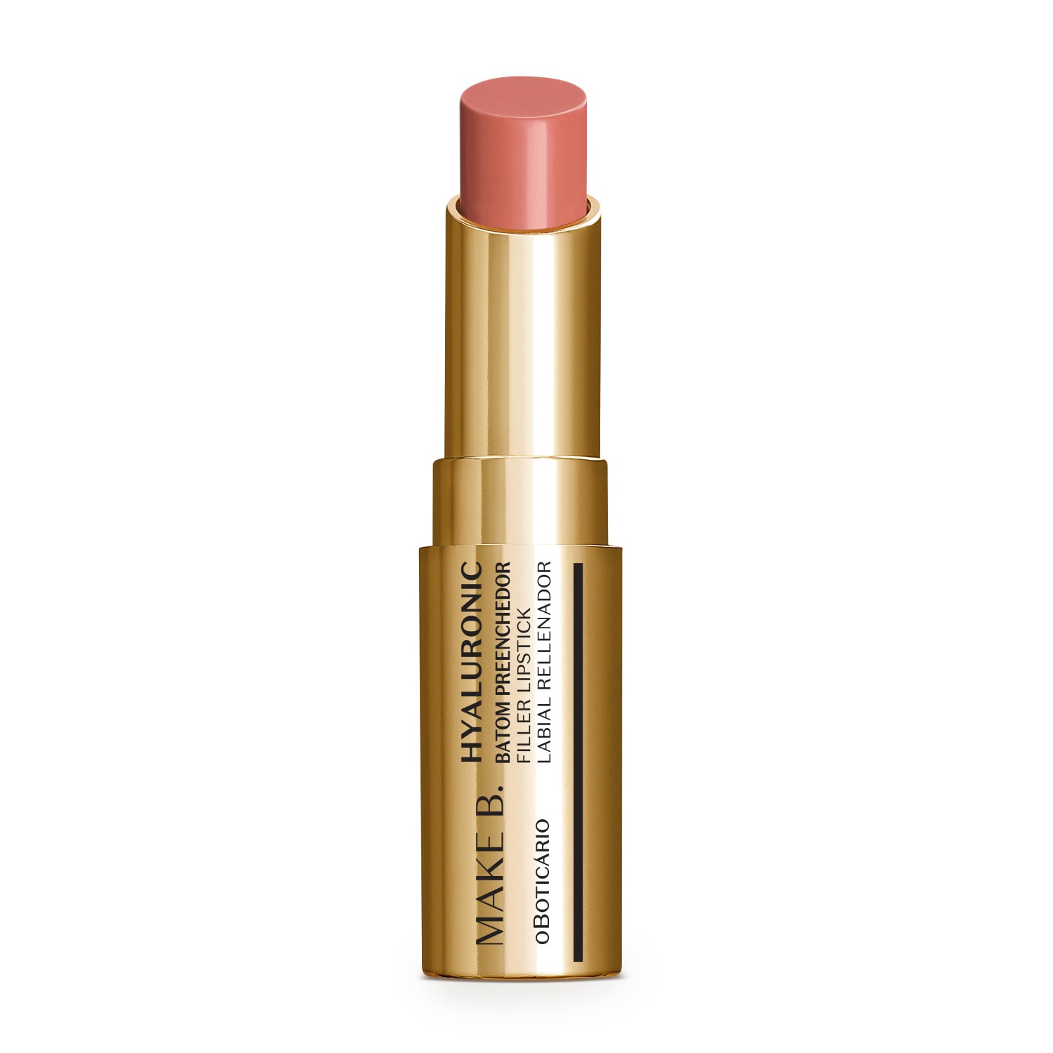 Boticário Make B. Hyaluronic Batom Marrom Candy Tofee 3,4g