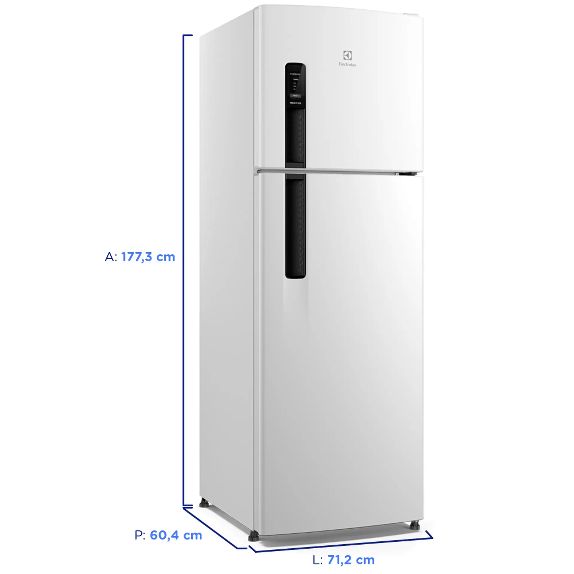 Geladeira Electrolux 380L Frost Free Duplex TF41 - Branco - 110 Volts