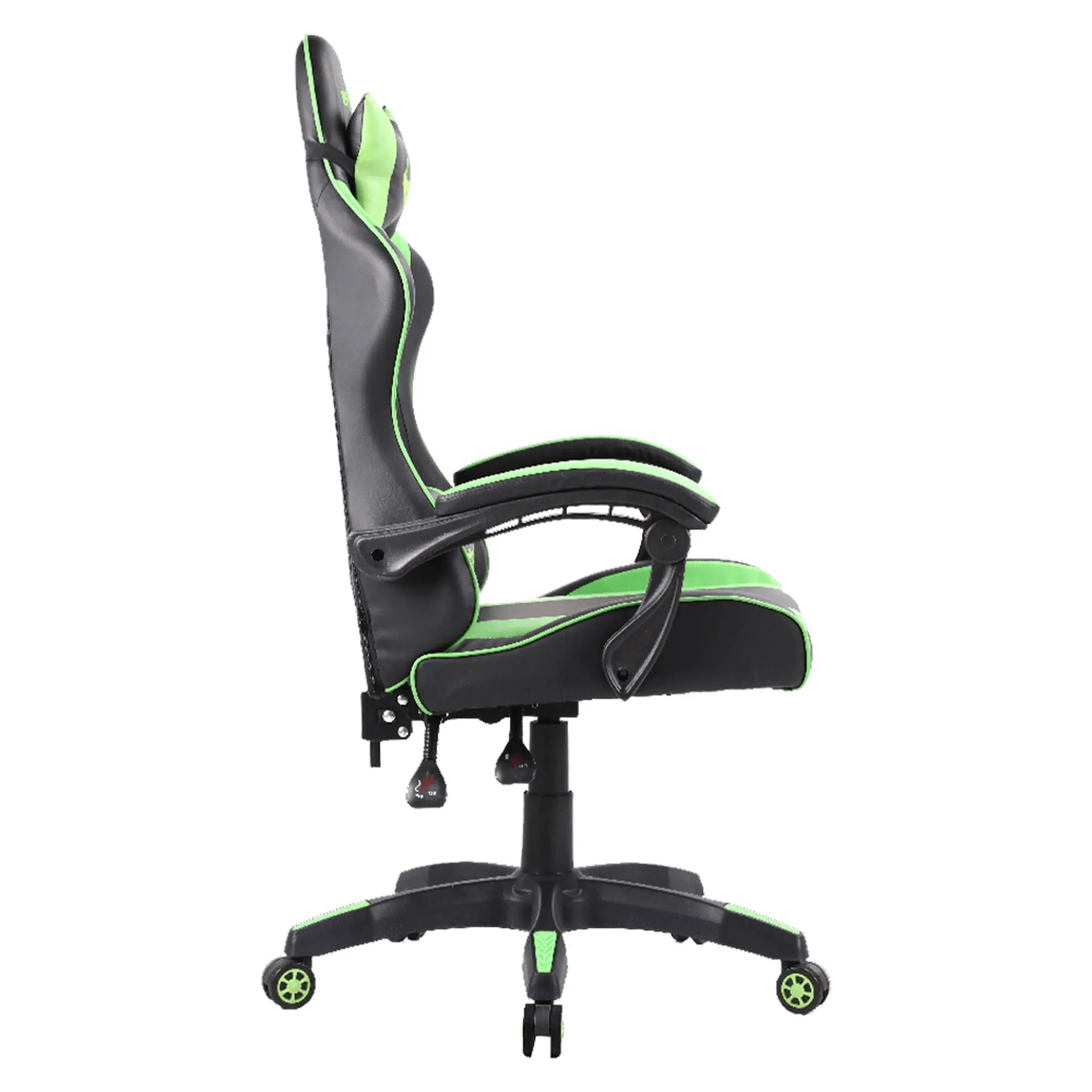Cadeira Gamer Viper Pro Naja Giratória com Encosto Reclinável - Preto/Verde