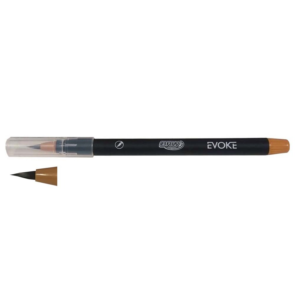Caneta Marcador Artístico Brush Pen Marrom Unitário - BRW - BP0001