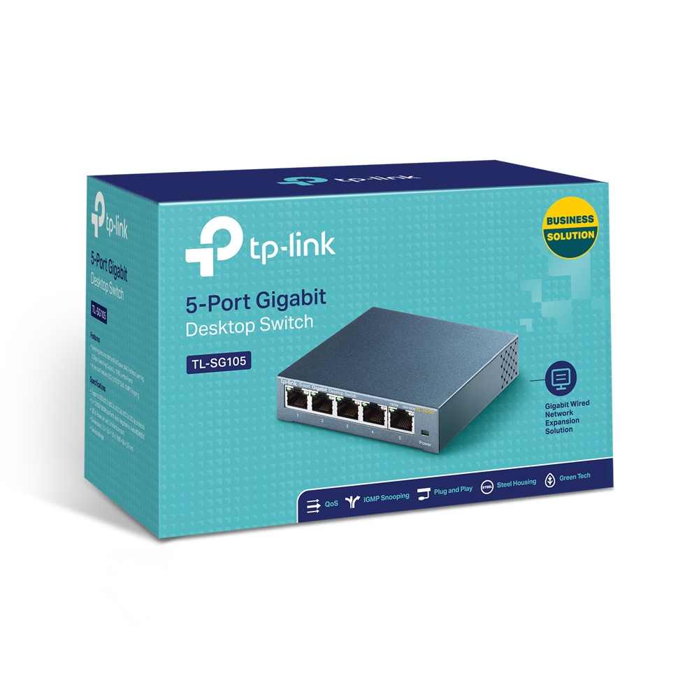 Switch Tp-Link TLSG105 5 Portas 10/100/1000Mbps