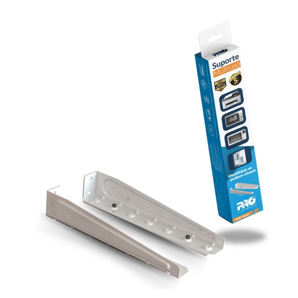 Suporte Multiuso de Parede até 40 kg - Proeletronic - PQST-MU01