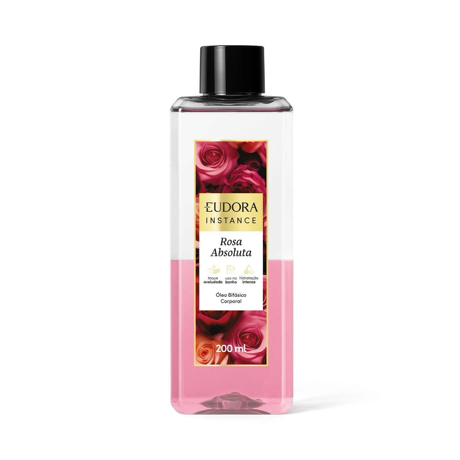 Óleo Bifásico Corporal Instance Rosa Absoluta 200ml