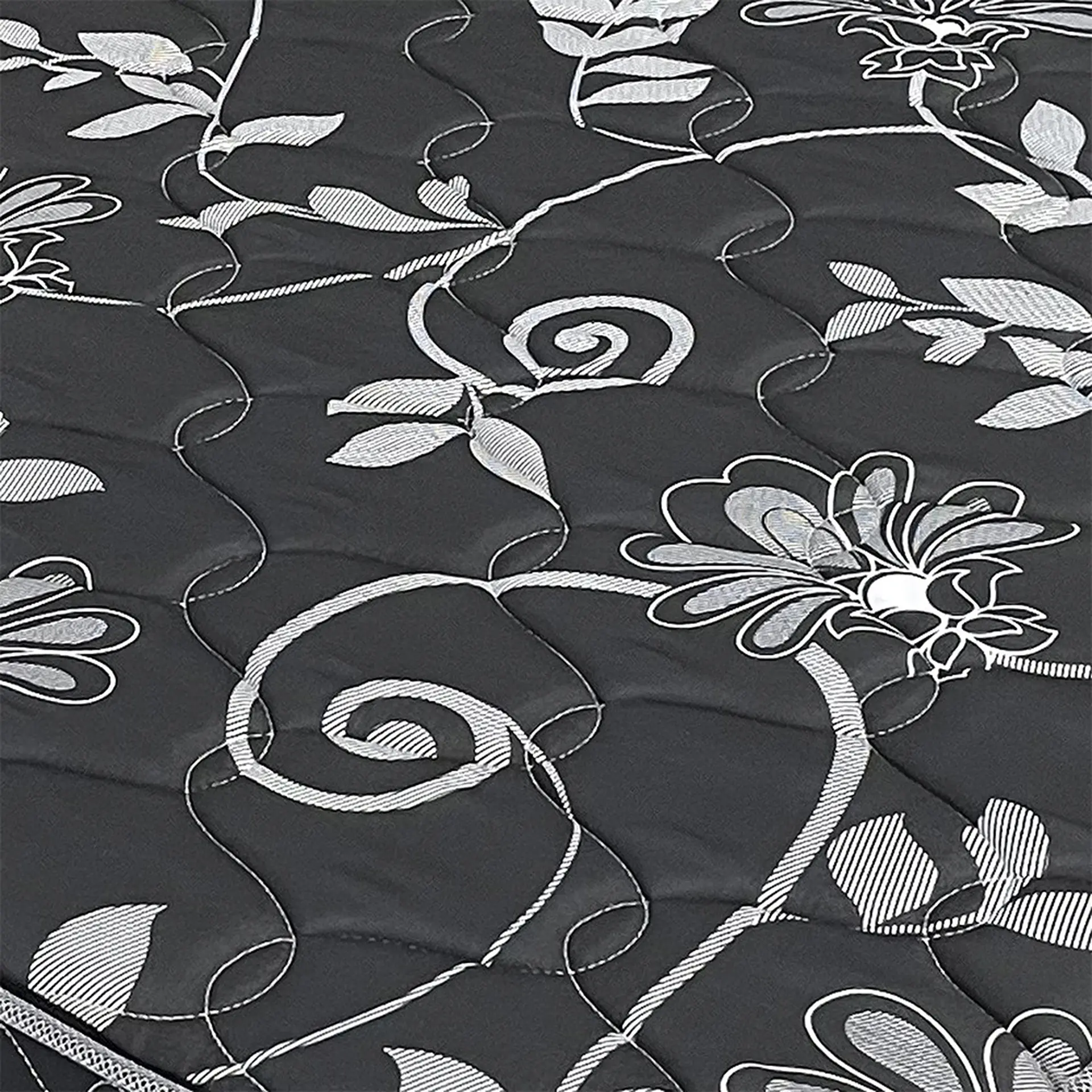 Colchão Solteiro de Espuma D33 Gazin Dunas 78x188 Double Face - Preto