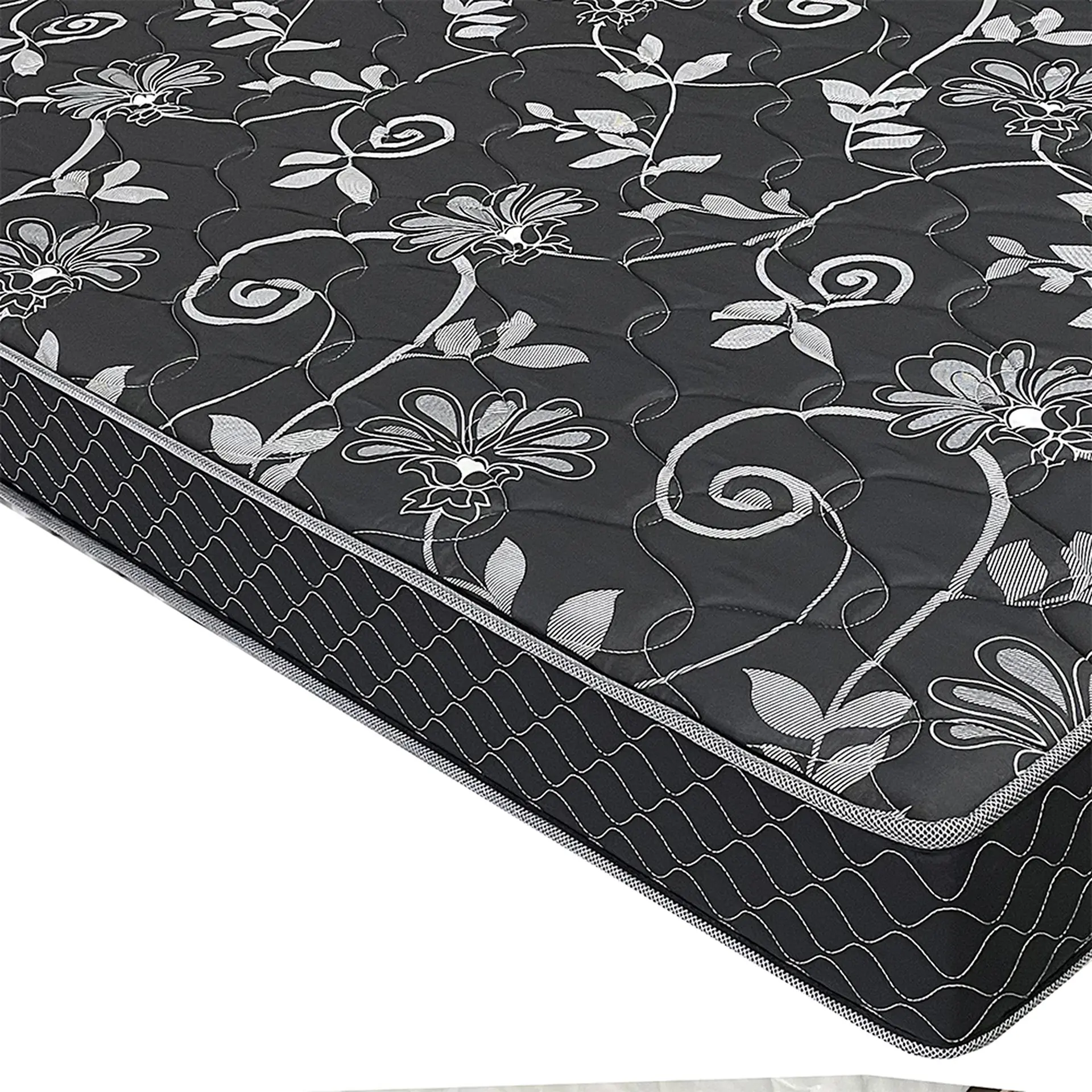 Colchão Solteiro de Espuma D33 Gazin Dunas 78x188 Double Face - Preto